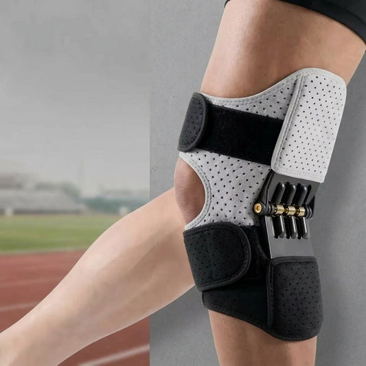KneeMax Pro – Rodillera de Compresión Médica con Estabilizadores de Resorte y Soporte Articular 360°
